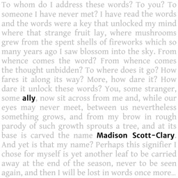 Cover for ally
